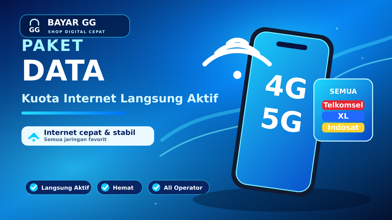 Paket Data — Kuota Internet Prabayar